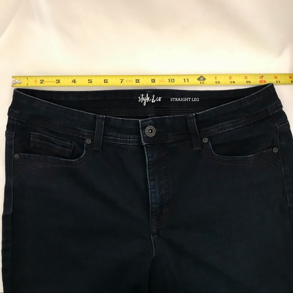 Jeans~ Straight Leg / Style & Co / Host Pick - Picture 7 of 13